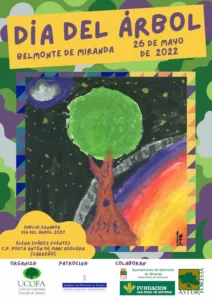 Cartel del día del árbol 2022